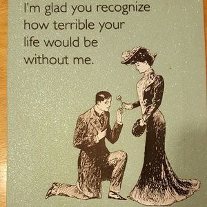 Glitter Sarcasm Sign