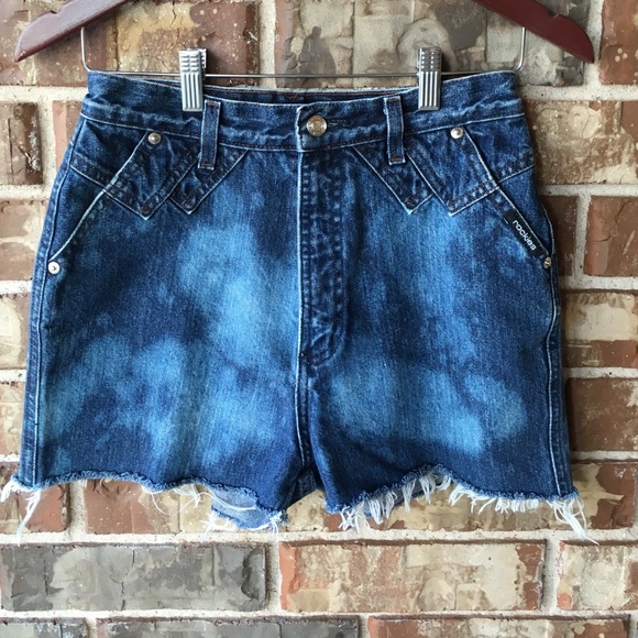 High-Waisted Jean Shorts