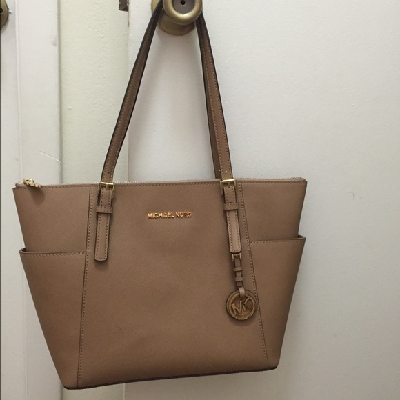 Michael Kors safiano leather tote
