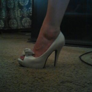 White heels