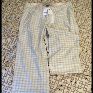 J.Crew light plaid pajama pants