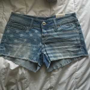 Guess Jean shorts.