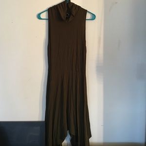 Olive green dress worn once
