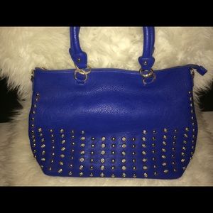 Blue chic crossbody and tote