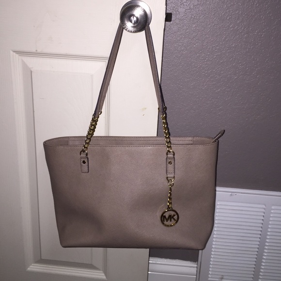 Taupe/Grey Michael Kors purse
