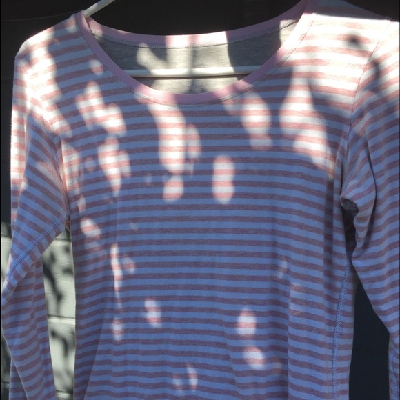 Lululemon Reversible Pima Cotton Long Sleeve T