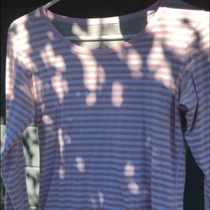 Lululemon Reversible Pima Cotton Long Sleeve T