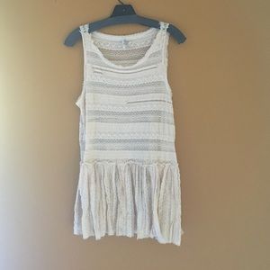 Free people designed drop waist dress