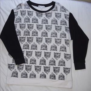 Wildfox Foxhunt Roadtrip Sweater - like new
