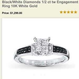 10k gold engagment ring