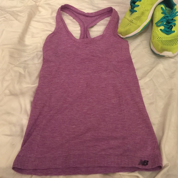 New Balance Lavender Workout Tank Top