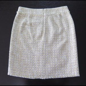 Ann Taylor Skirts - Ann Taylor Petite Yellow Tweed Skirt NWT Ann Taylor Skirts - Ann Taylor Petite Yellow Tweed Skirt NWT