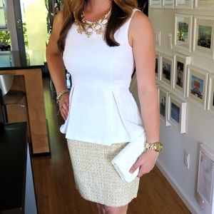 Ann Taylor Skirts - Ann Taylor Petite Yellow Tweed Skirt NWT Ann Taylor Skirts - Ann Taylor Petite Yellow Tweed Skirt NWT