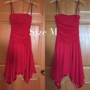 Red dress
