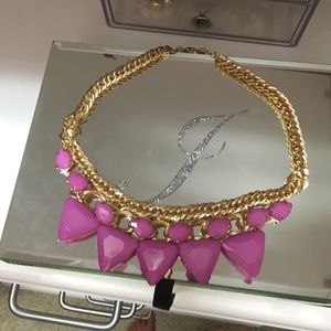 Magenta necklace