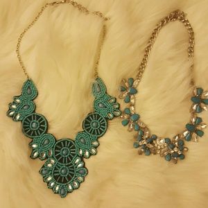 Charming Charlie Turquoise Necklace Bundle