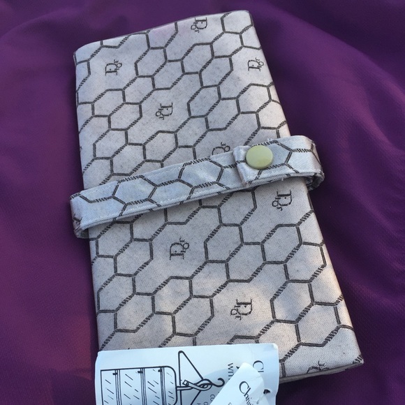 Christian Dior Jewel Roll With 3 Zip Pockets