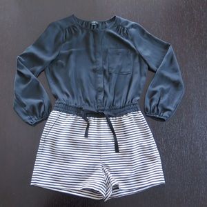 LOFT Other - Loft Black & White Romper LOFT Other - Loft Black & White Romper