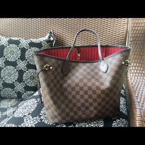 Pre ❤️loved authentic Louis neverfull medium