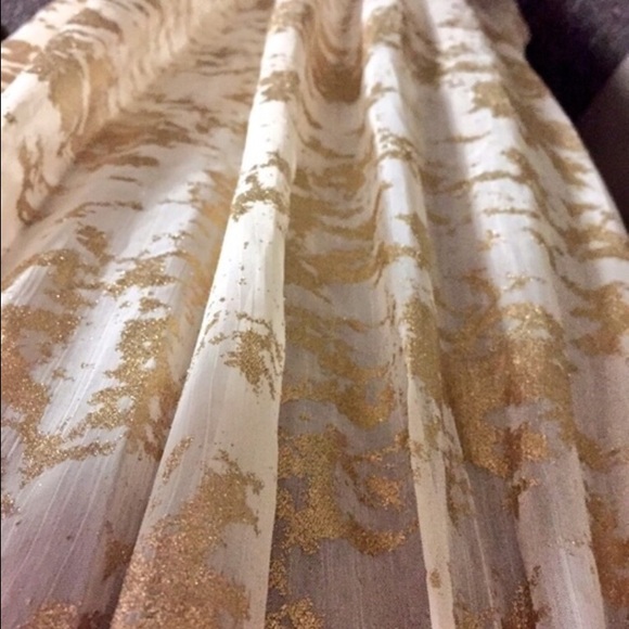 Arden B formal dress gold foil - Picture 2 of 3