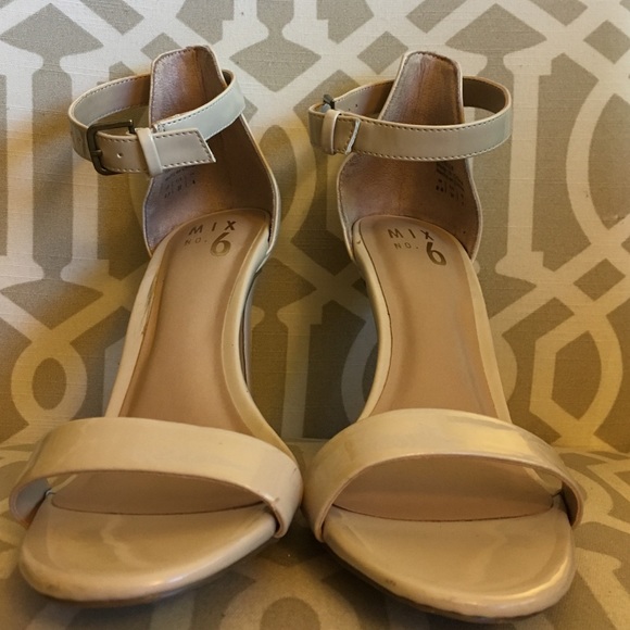 Mix no 6 heels with ankle straps