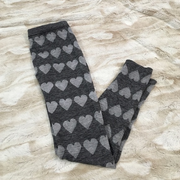 Heart Print Leggings