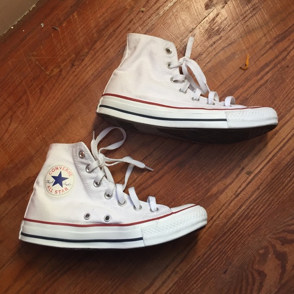 White High Top Converse