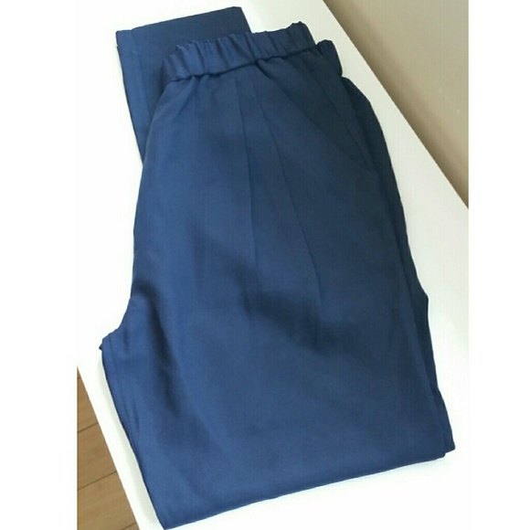 3.1 Phillip Lim Navy Blue Dress Pants Size 2 Silk