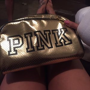 PINK makeup bag