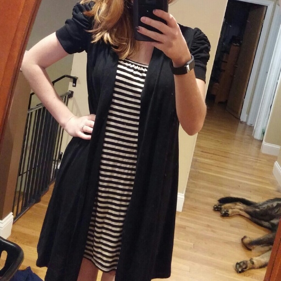 Black and white dress