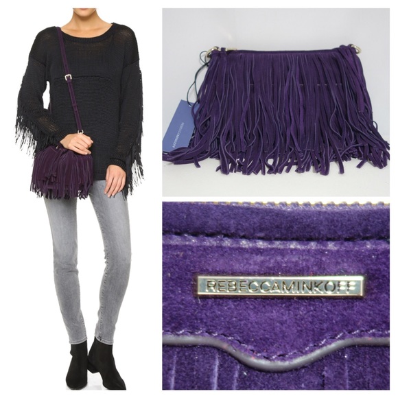 Rebecca Minkoff Handbags - REBECCA MINKOFF FRINGE FINN CROSSBODY NWT