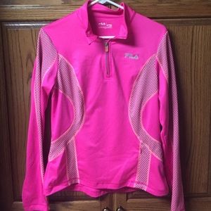 Pink pullover