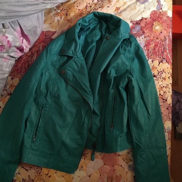 Aero faux leather jacket ; pretty little liars