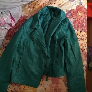 Aero faux leather jacket ; pretty little liars