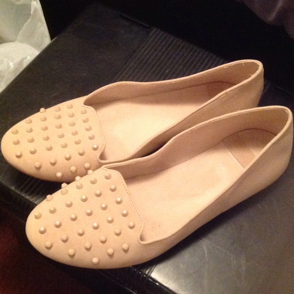 ZARA Girls Studded loafers