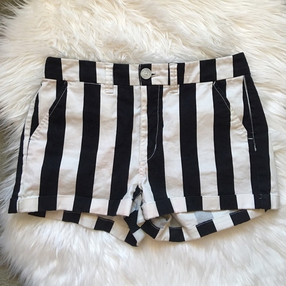 American Eagle Striped Shorts