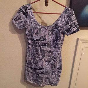 Marvel comic book dress