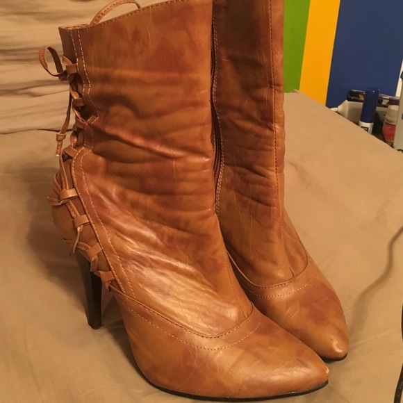 Wet Seal heeled boots