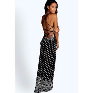 STRAPPY MAXI DRESS