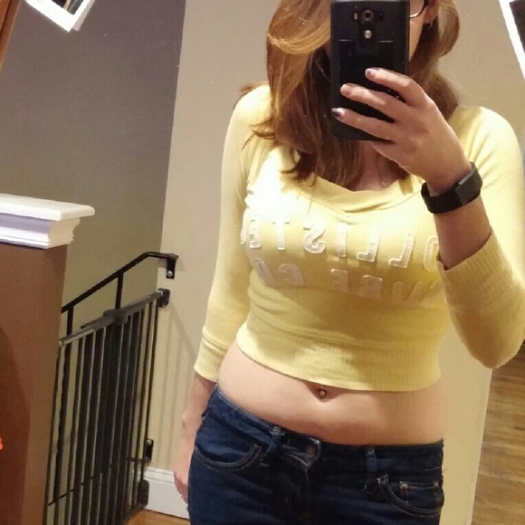 Hollister crop top.