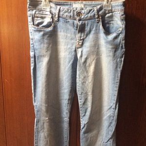 Light blue skinny jeans