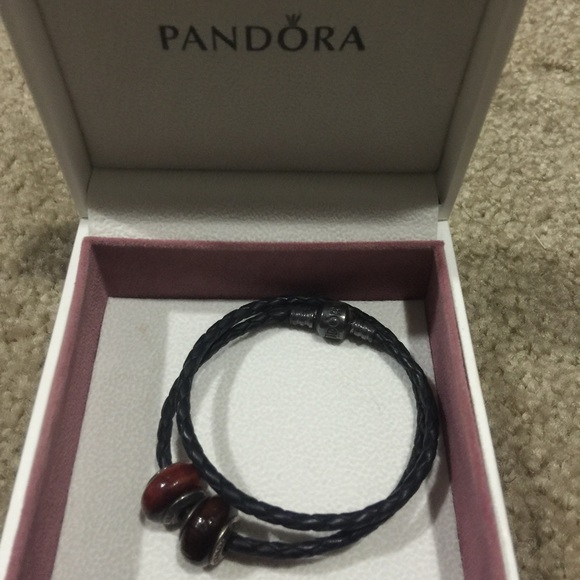 2 authentic Pandora bracelets beads w/out spacers - Picture 3 of 4