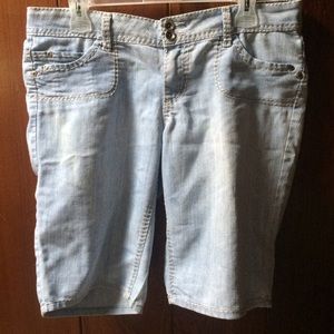 Light Blue Bermuda Shorts