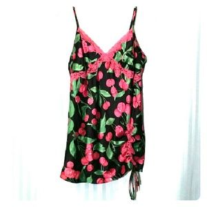 VICTORIA'S SECRET CUTE CHERRY LINGERIE