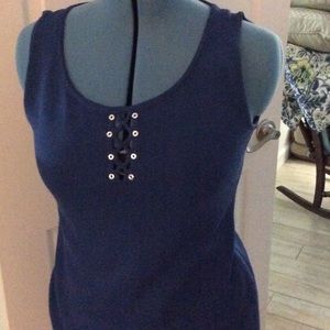 St. John sleeveless dress.