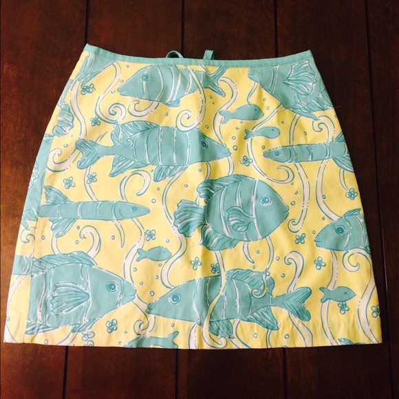 Lilly Pulitzer Dresses & Skirts - FLASH sale! Lilly Pulitzer fish skirt