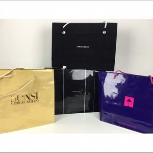 Lot of Designer Shopping Bags