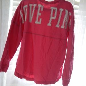 Victoria's Secret PINK Varsity Crew Jersey