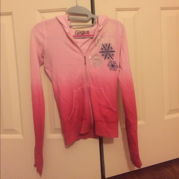 Snowflake thermal juicy hoodie