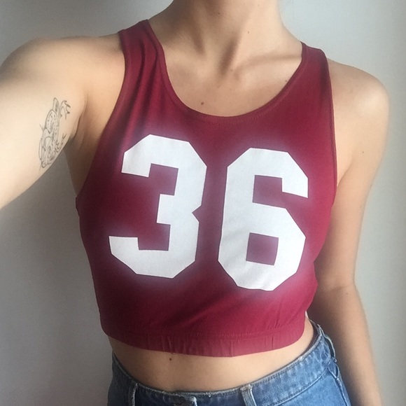 Jersey crop top
